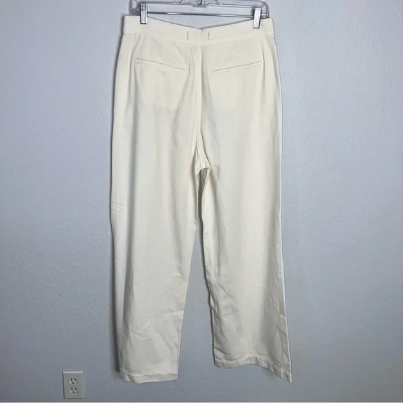 Madewell The Harlow Wide Leg Trouser Jean Size 29 Cream High Rise Relaxed Fit CL - Picture 4 of 14